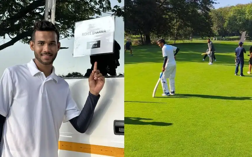 Rohit Sharma Expresses Gratitude To His Biggest Fan; Plays Cricket With Him On Shoot Set
